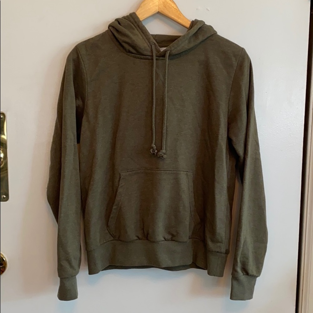 H&M green hoodie size small